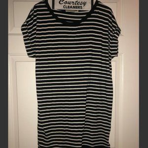 Striped Tshirt Dress